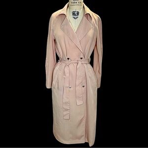 Zara Blush Pink Trench Coat